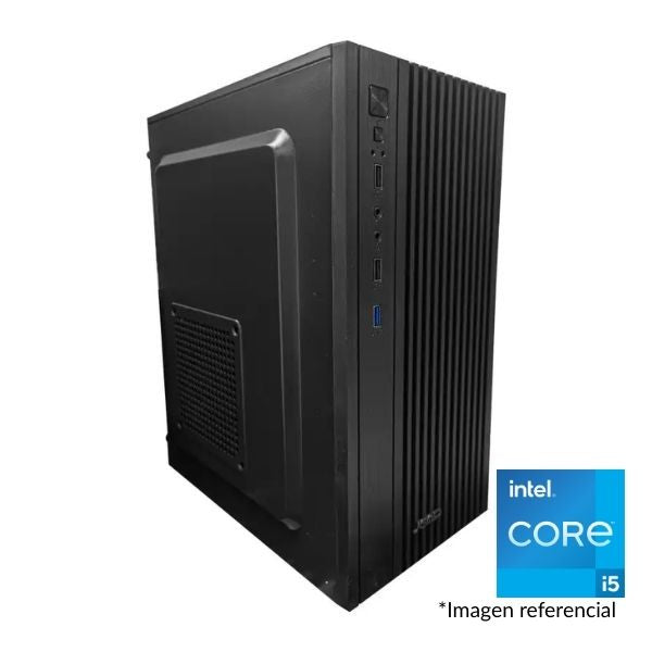 PC Computador - Intel Core i5-8500 4.1GHz - 8GB RAM DDR4 - 256GB SSD - Teclado y Mouse - Negro