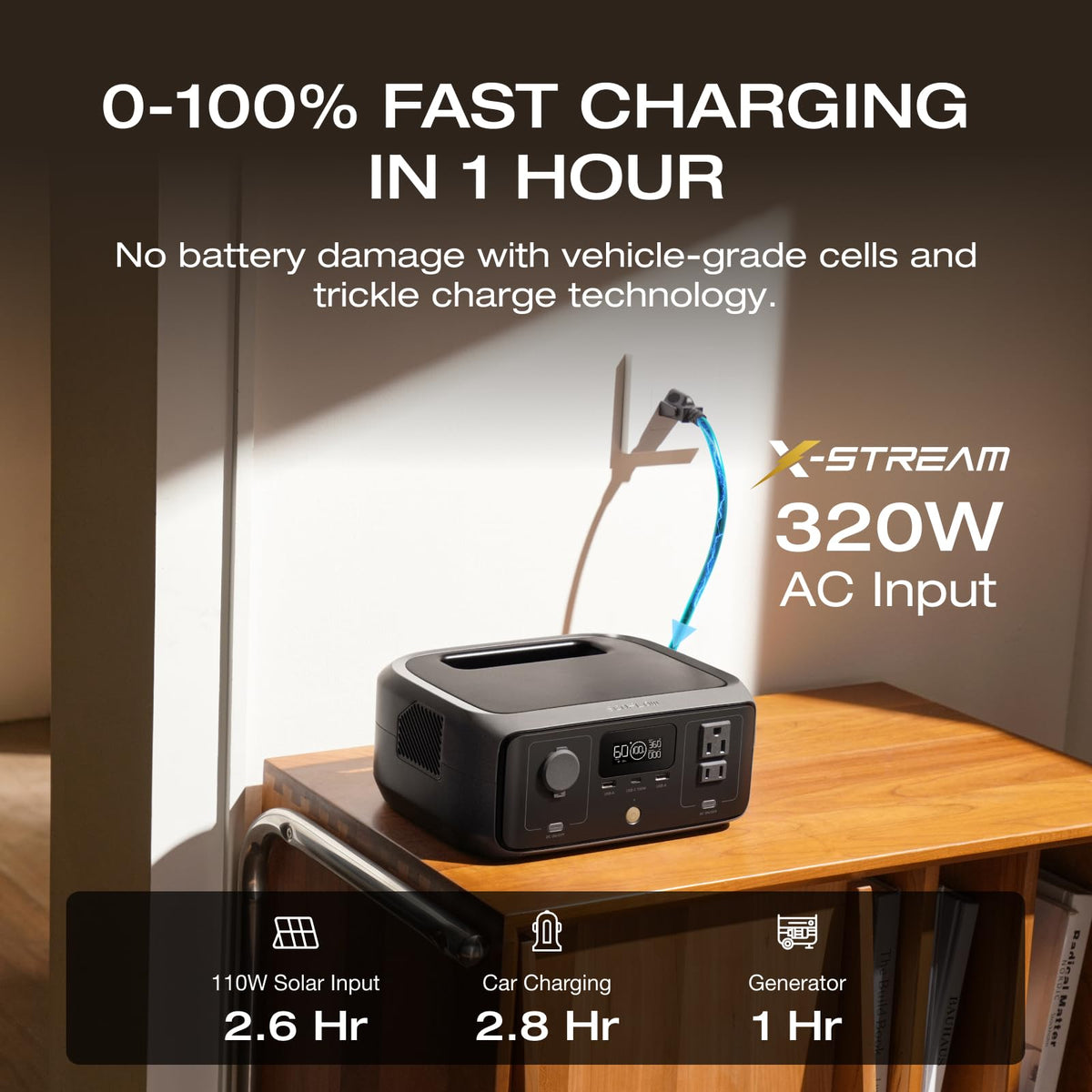 Estación de Energía Portátil EcoFlow RIVER 3, 245 Wh - vista 2