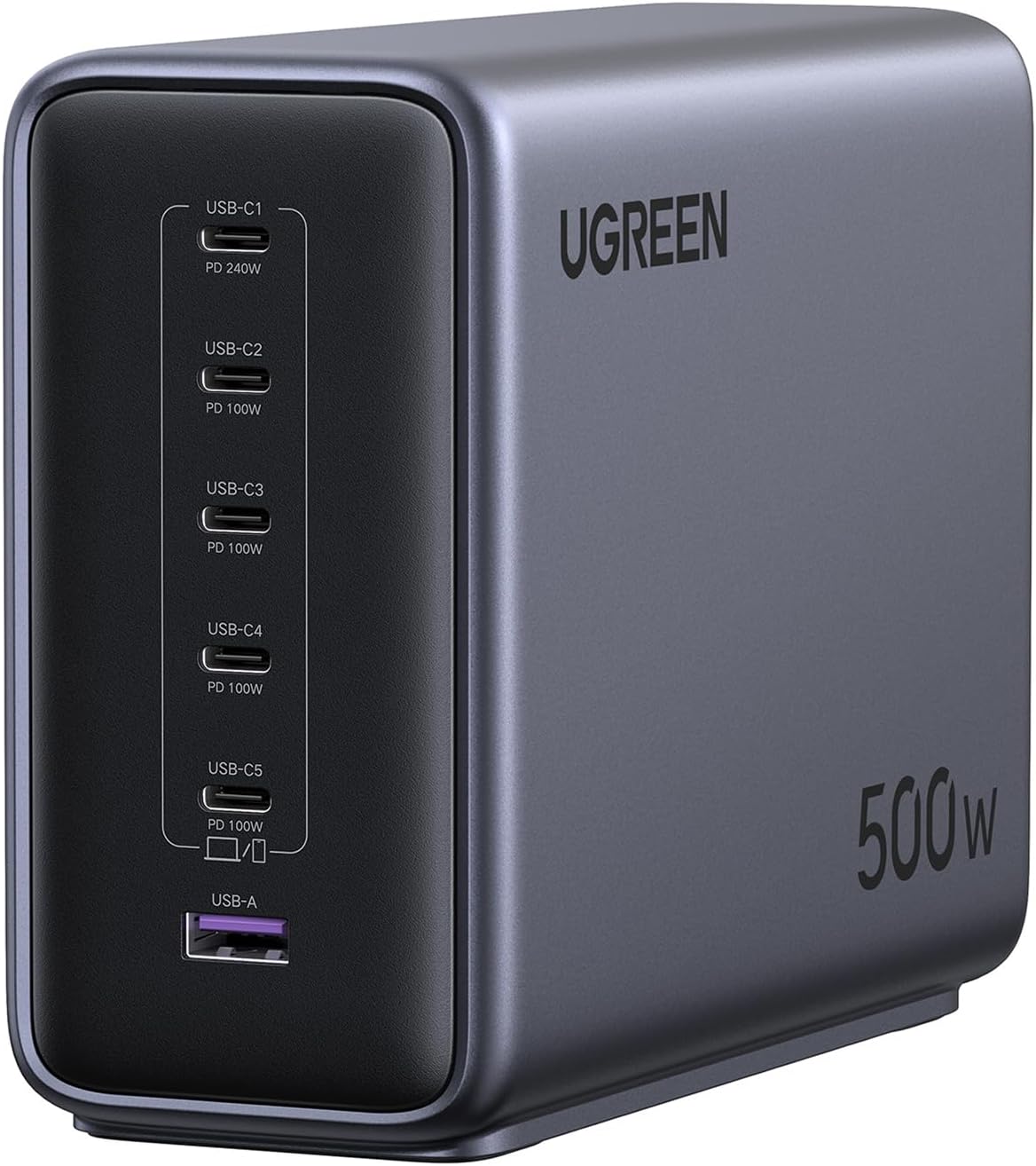 Estación-de-Carga-UGREEN-Nexode-500-W-GaN-de-6-Puertos-240-W-Máx-portada