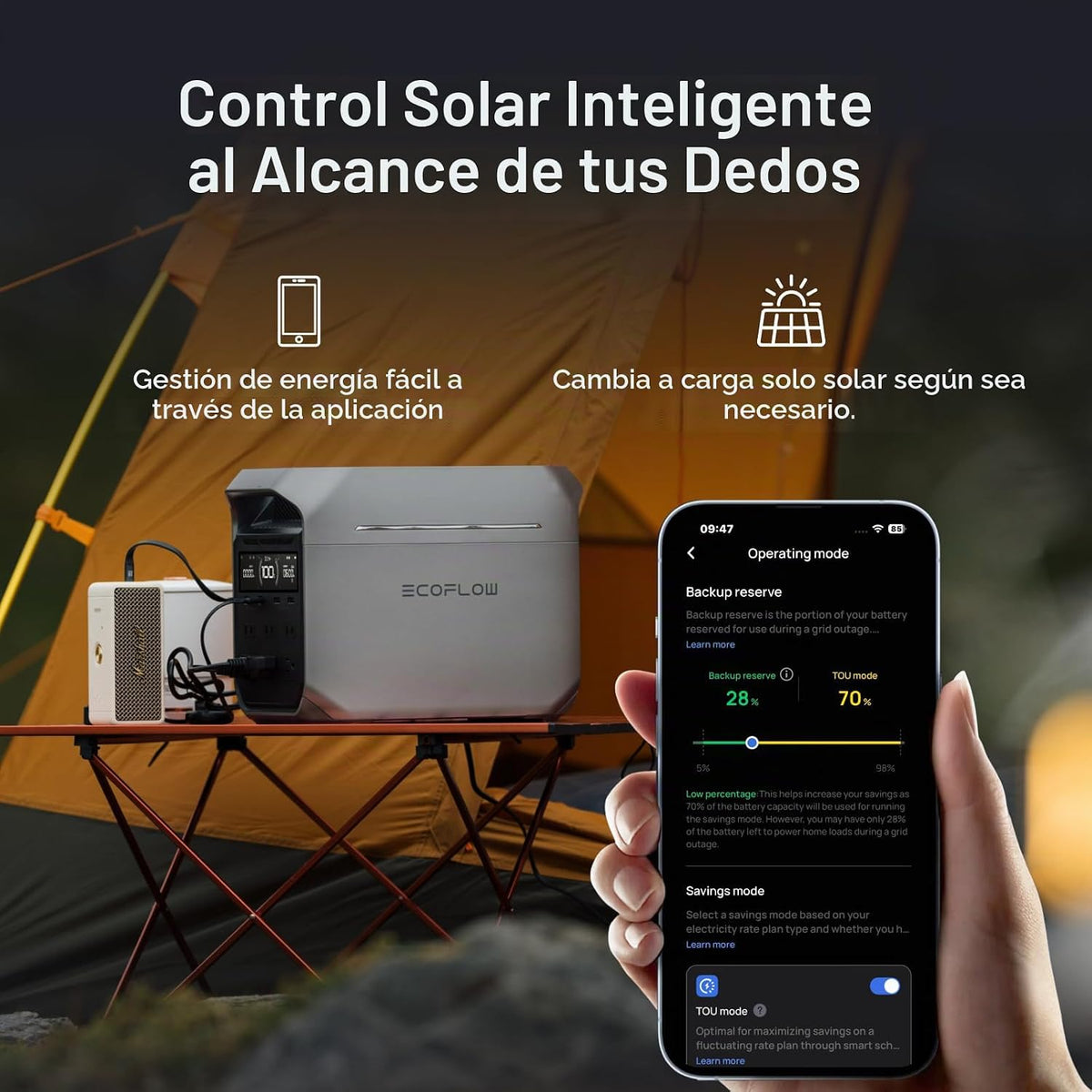 Estación-de-Energía-Portátil-EcoFlow-DELTA-3-Plus-1024-Wh-1800-W-con-Panel-Solar-Bifacial-de-220-W-7