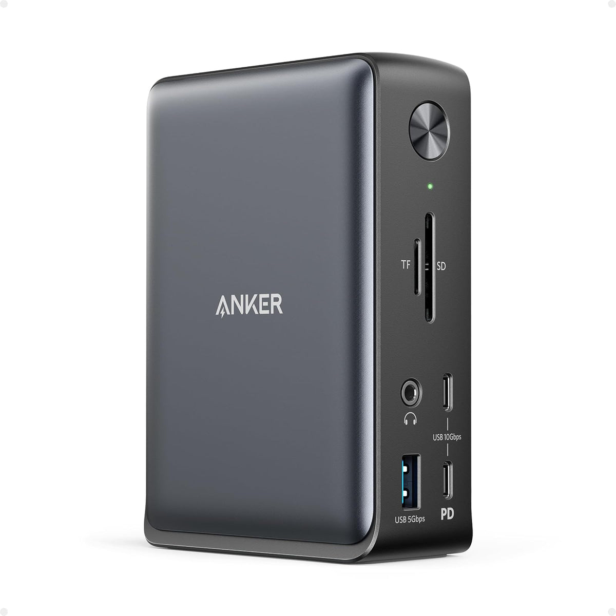 Hub USB Anker Estación de acoplamiento para laptop, estación de acoplamiento USB C