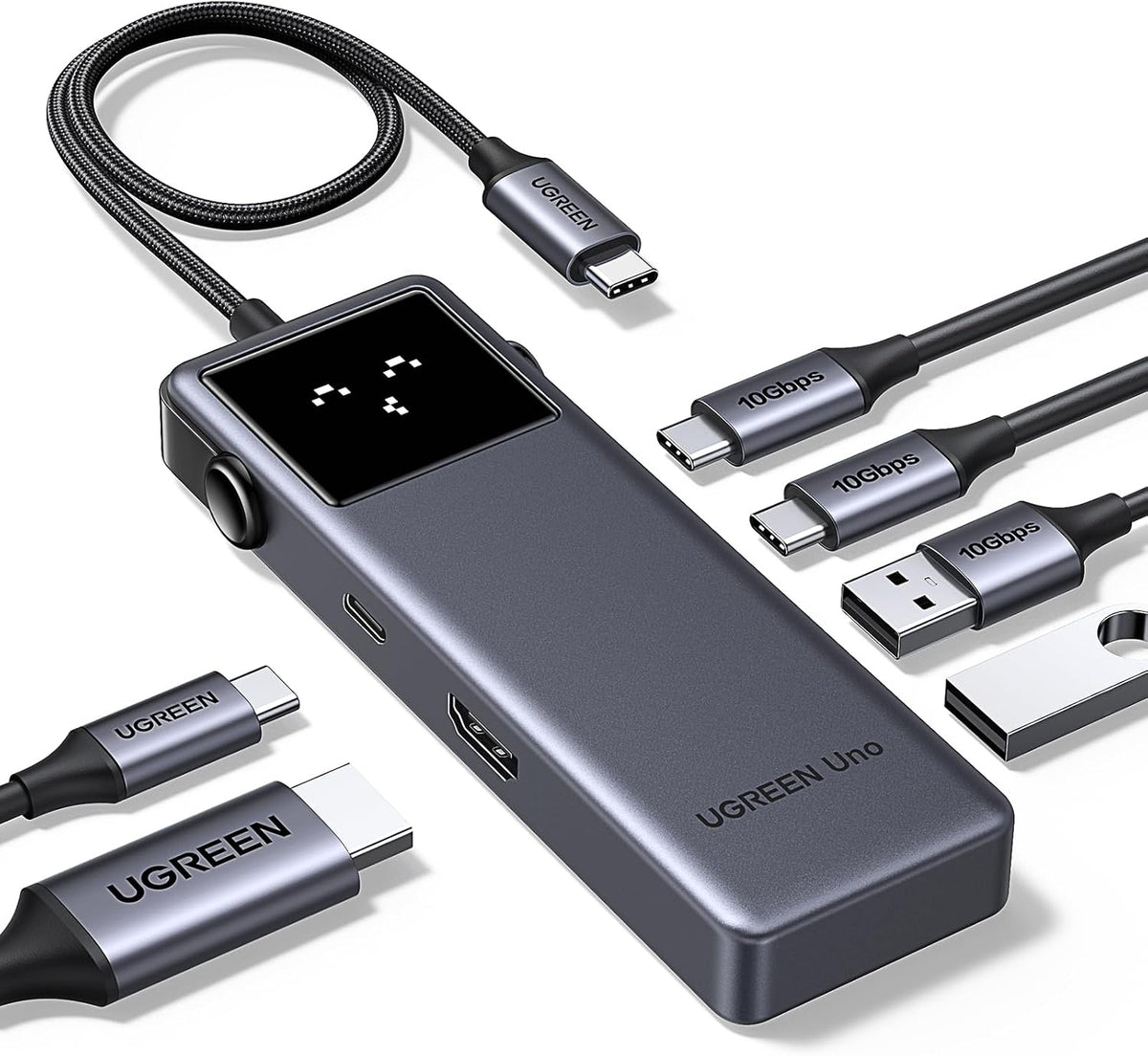 Hub-USB-C-UGREEN-Uno-6-en-1-de-10-Gbps-con-HDMI-4K-60Hz-portada