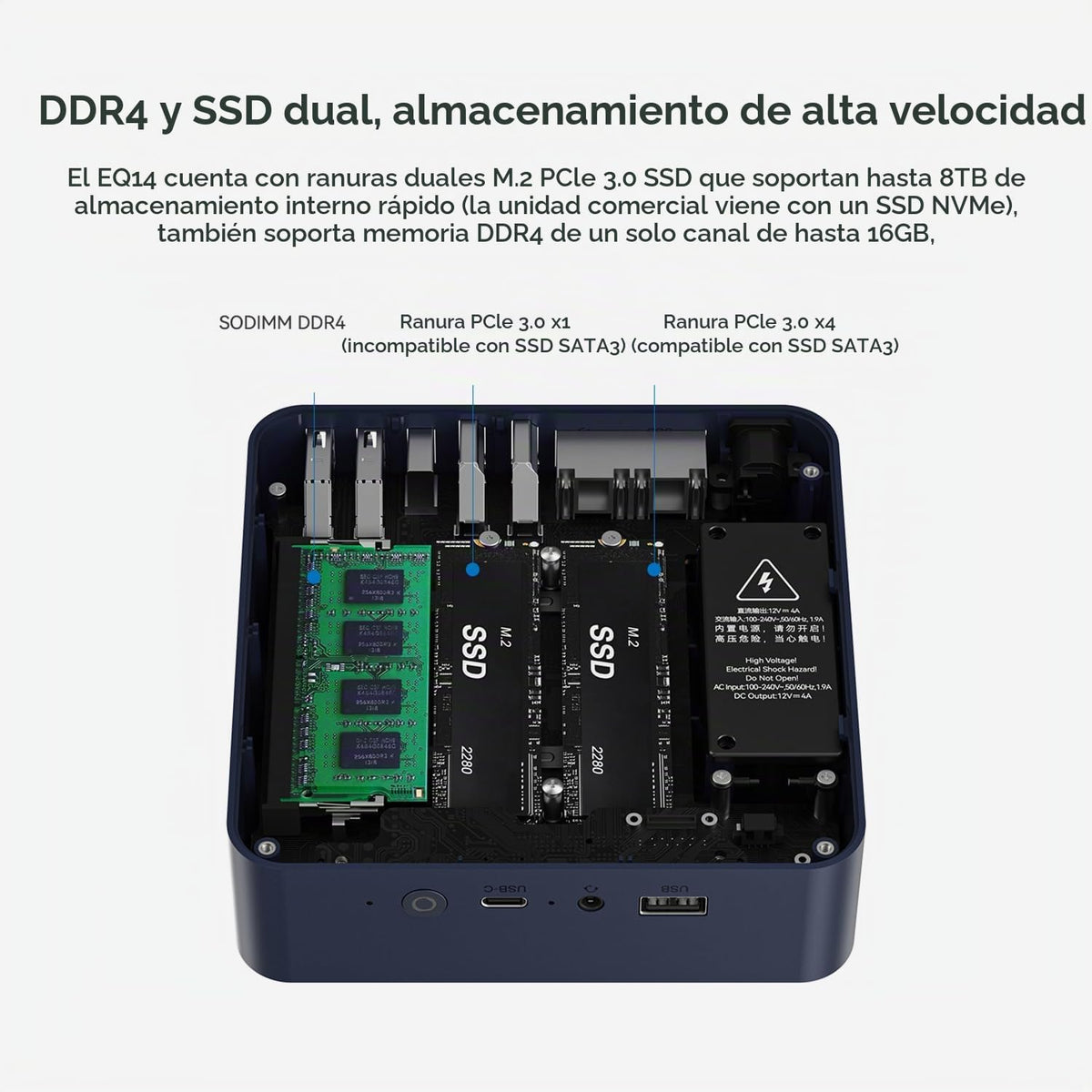 Mini-PC-Beelink-EQ14-16-GB-RAM-500-GB-SSD-con-Intel-N150-y-Windows-11-5