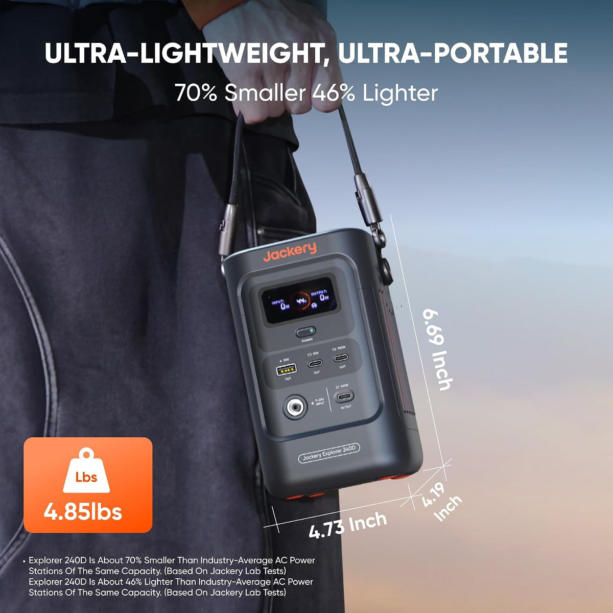 Estacion-de-Energia-Portatil-Jackery-Explorer-200-W-con-Panel-Solar-de-40-W-pantalla