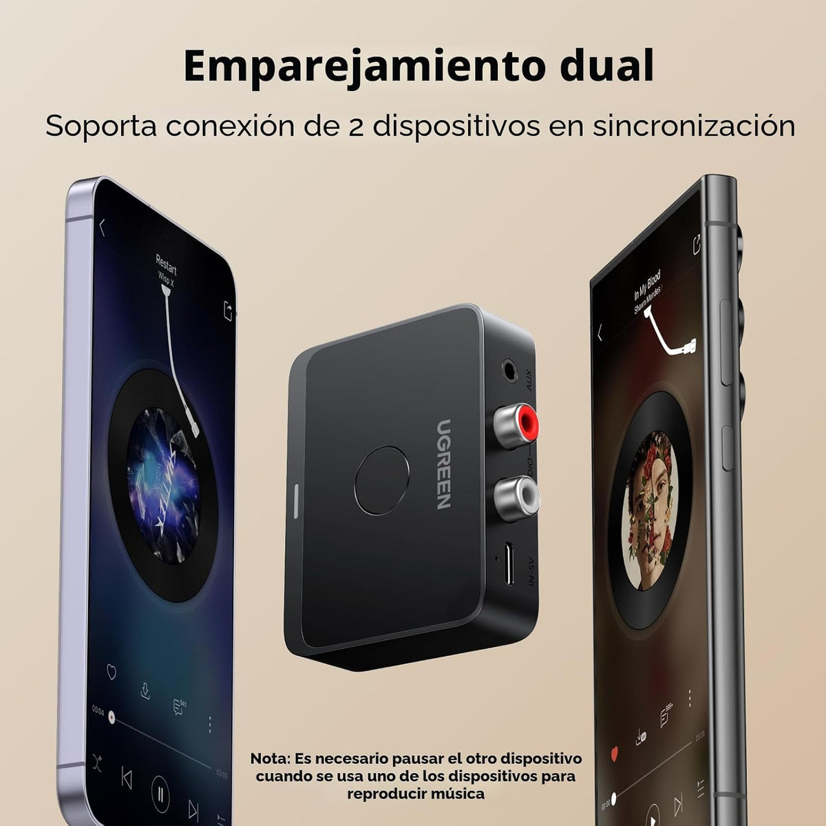 Receptor-Bluetooth-6-0-UGREEN-con-LDAC-para-Audio-de-Alta-Resolución-y-Baja-Latencia-7