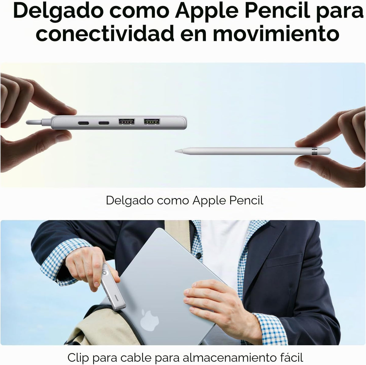 Hub-USB-C-UGREEN-5-en-1-con-HDMI-4K-y-Carga-PD-100-W-3