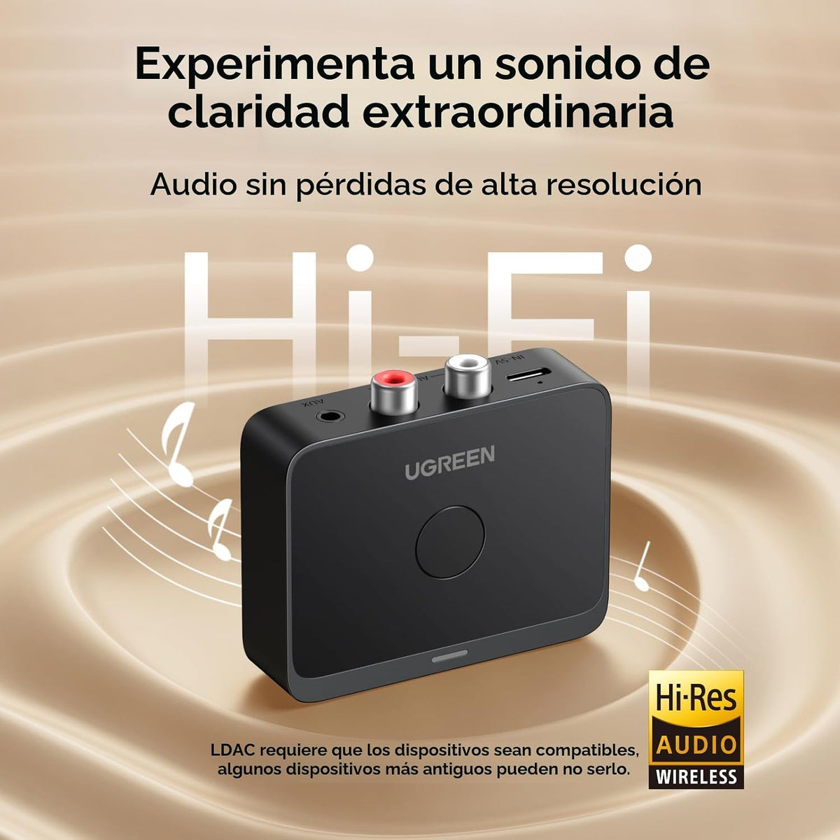 Receptor-Bluetooth-6-0-UGREEN-con-LDAC-para-Audio-de-Alta-Resolución-y-Baja-Latencia-3