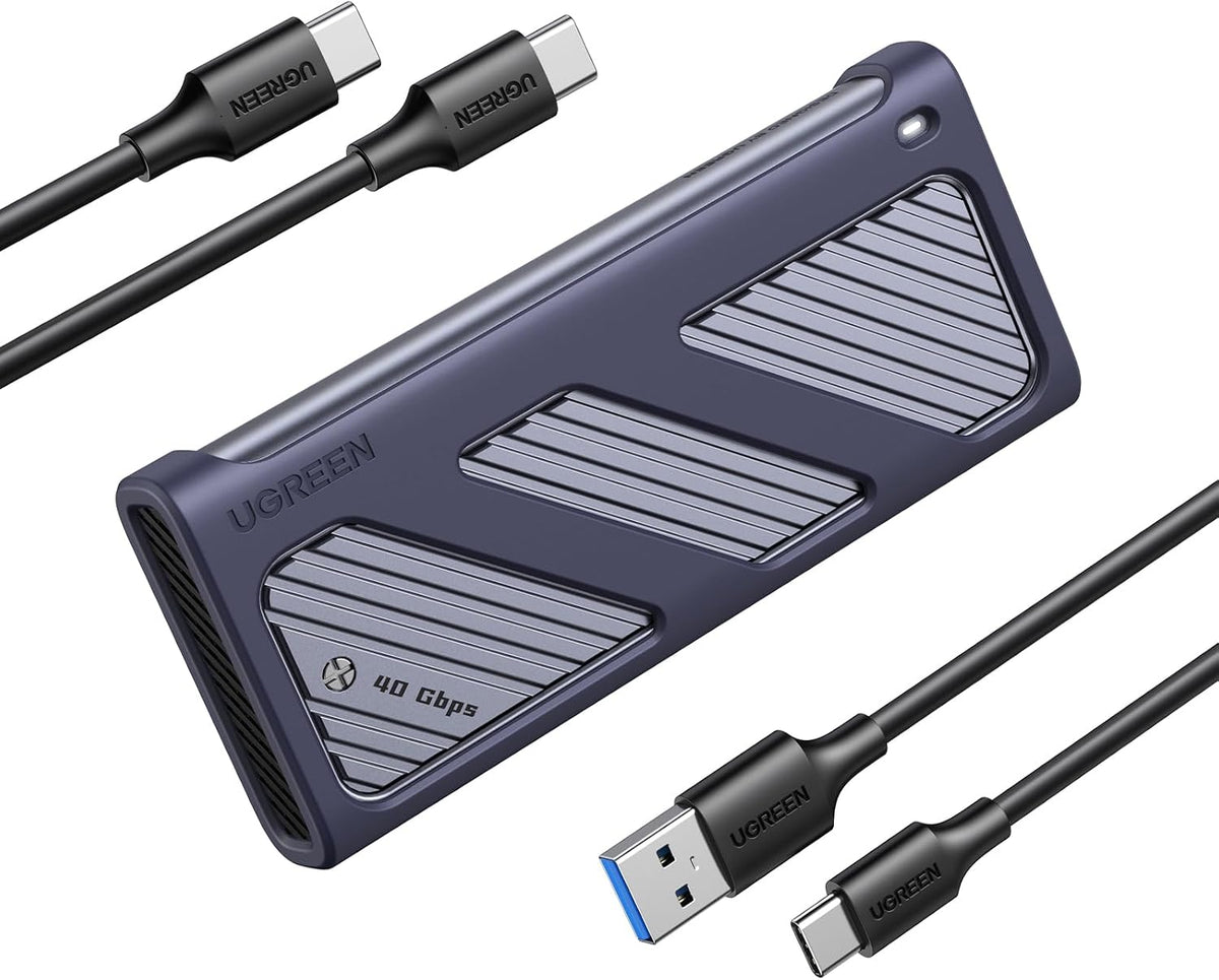 Carcasa-SSD-NVMe-M-2-UGREEN-de-40-Gbps-con-Ventilador-de-Refrigeración-portada