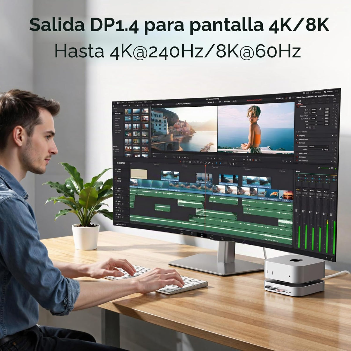 Hub-Dock-UGREEN-para-Mac-mini-con-DisplayPort-4K-a-144-Hz-y-Carcasa-NVMe-7