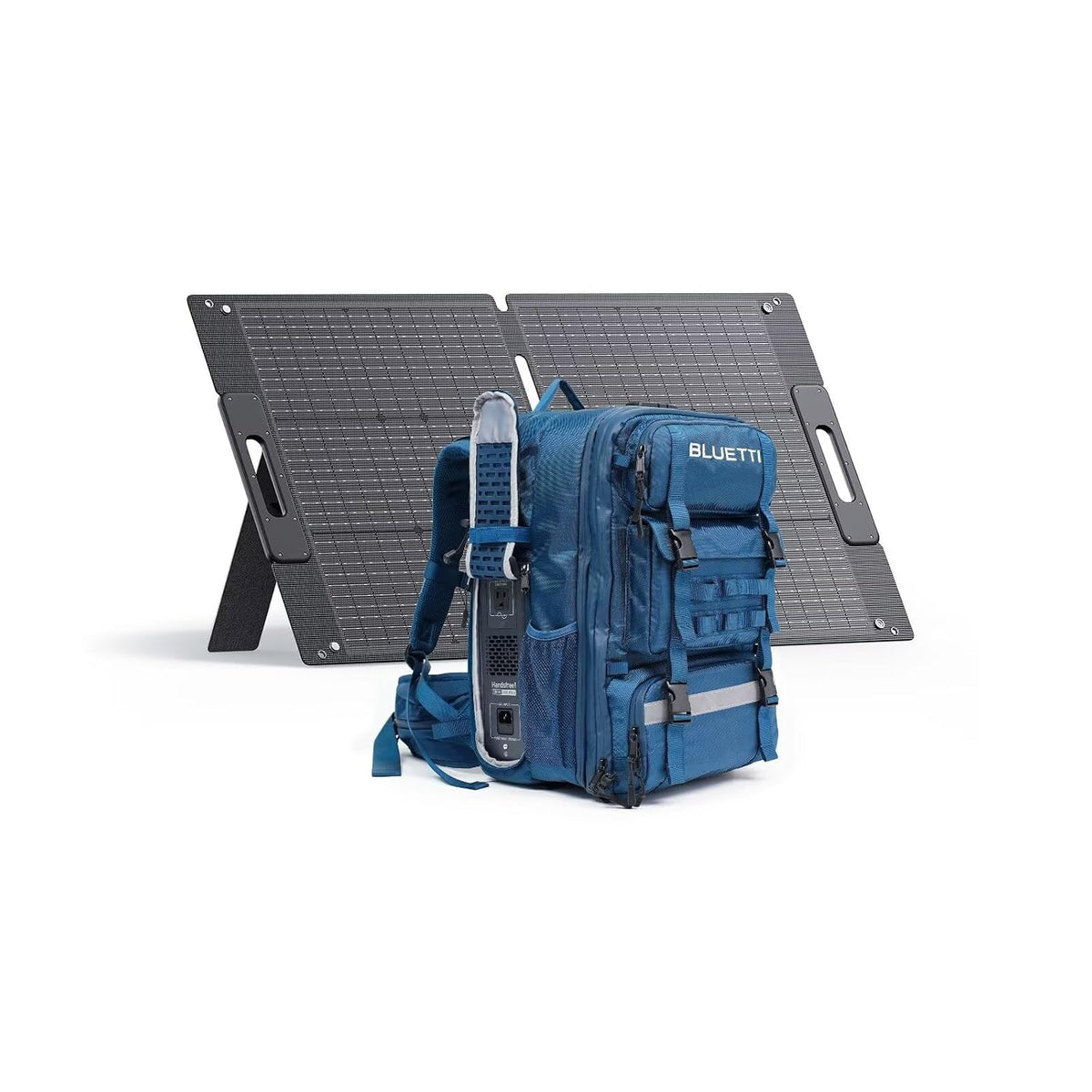Estación de Energía Portátil BLUETTI Handsfree 1, 268.8 Wh, 300 W + Panel Solar 120 W