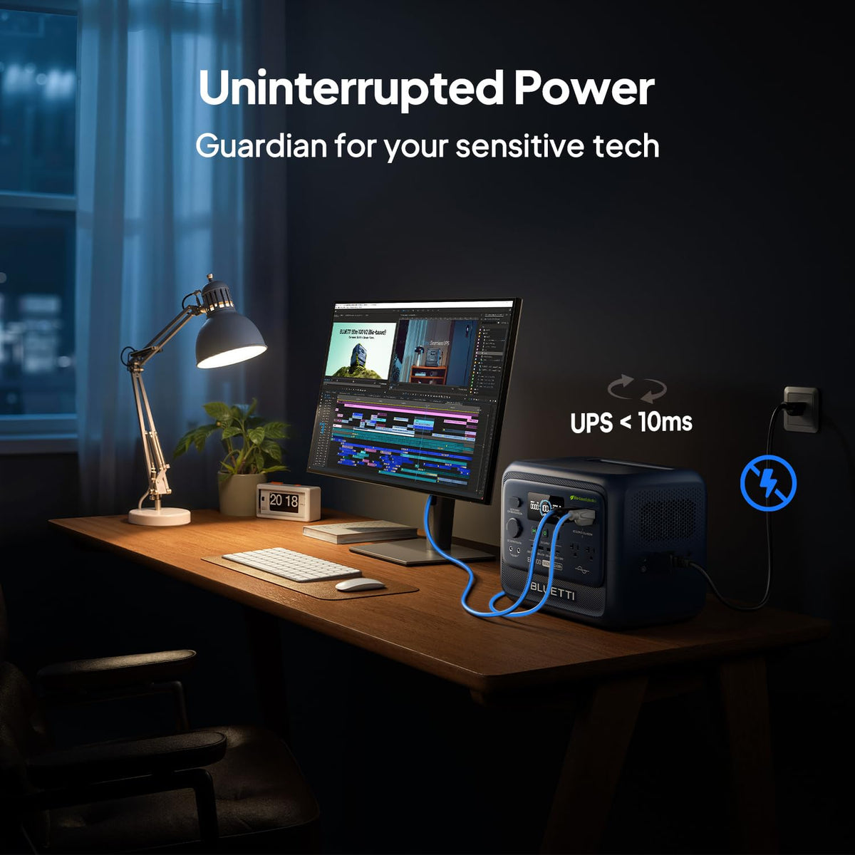 Estación de Energía Portátil BLUETTI Elite 100 V2, 1024 Wh, 1800 W