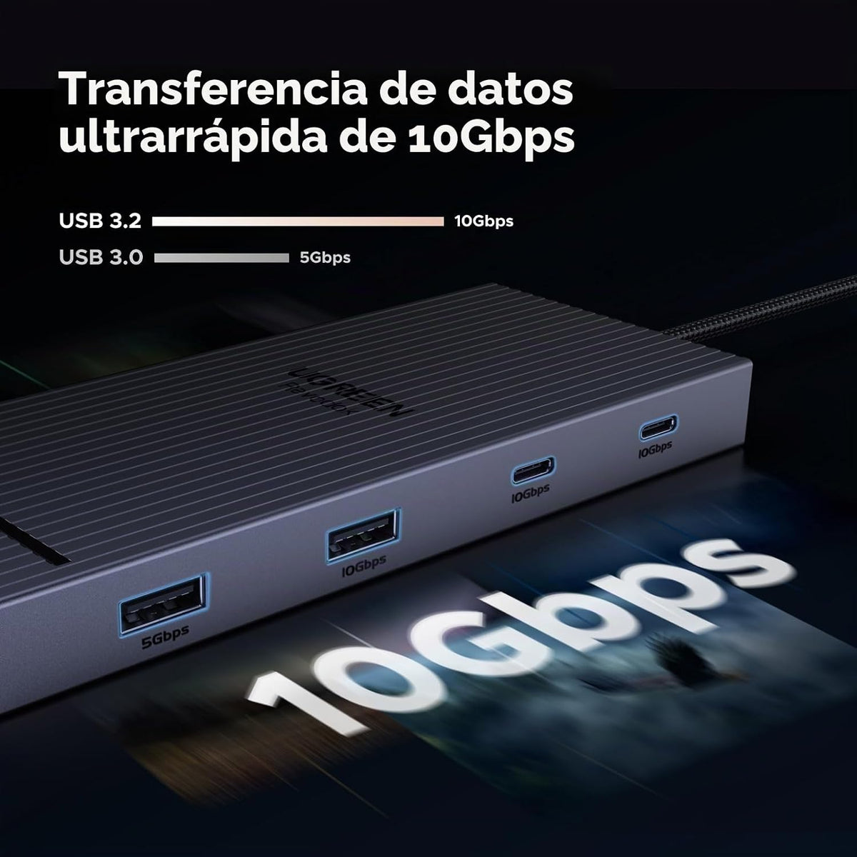 Estación-de-Acoplamiento-UGREEN-USB-C-10-en-1-para-Doble-Monitor-4K-60Hz-4