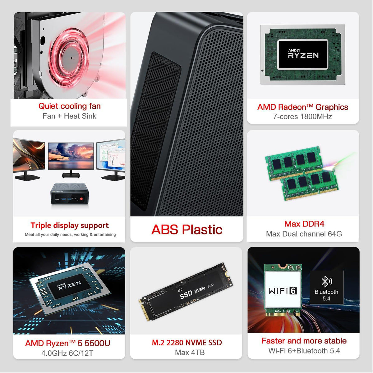 Mini-PC-Beelink-SER5-Pro-16-GB-RAM-480-GB-SSD-con-Ryzen-5-5500U-y-Windows-11-5
