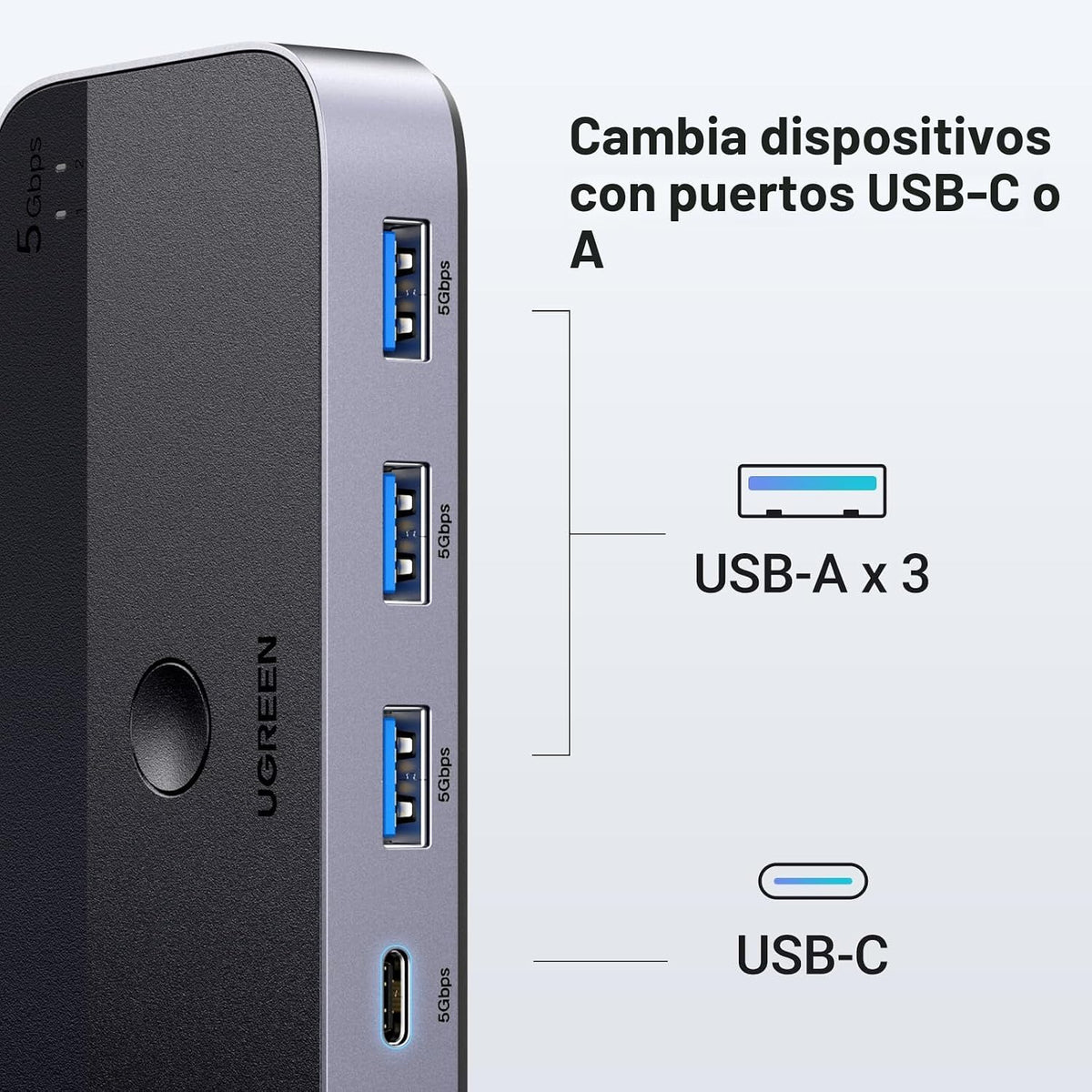 Conmutador-USB-3-0-UGREEN-de-2-Computadoras-con-4-Puertos-USB-C-y-USB-A-3