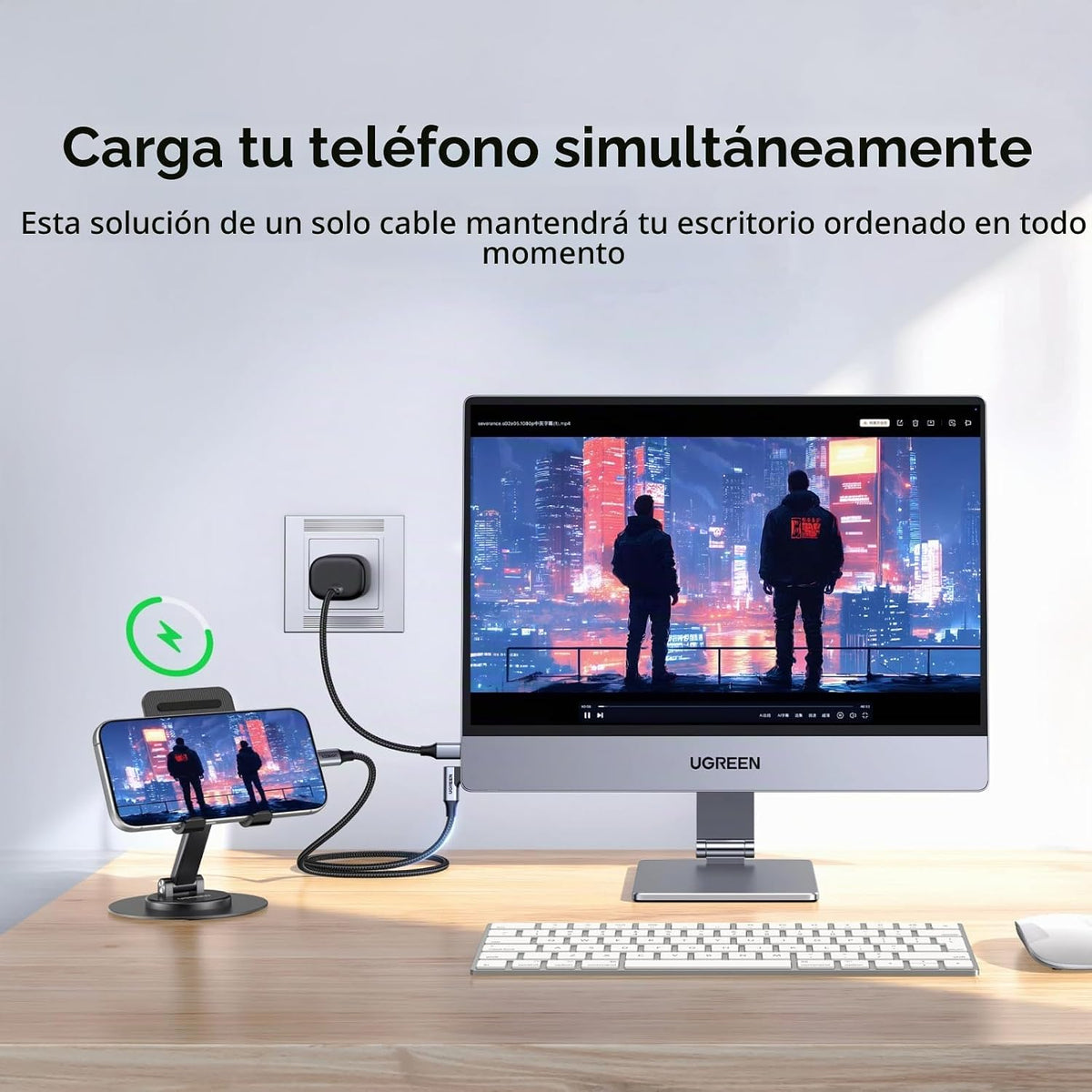 Monitor-Portátil-UGREEN-de-16-Pulgadas-2-5K-con-Soporte-Magnético-6