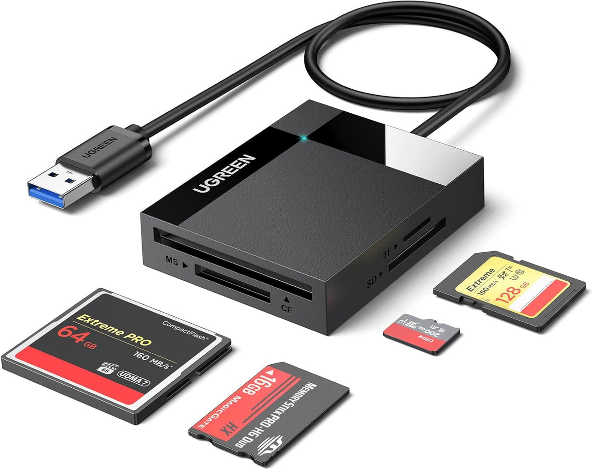 Lector-de-Tarjetas-SD-UGREEN-USB-3-0-con-Hub-de-5-Gbps-Lee-4-Tarjetas-portada