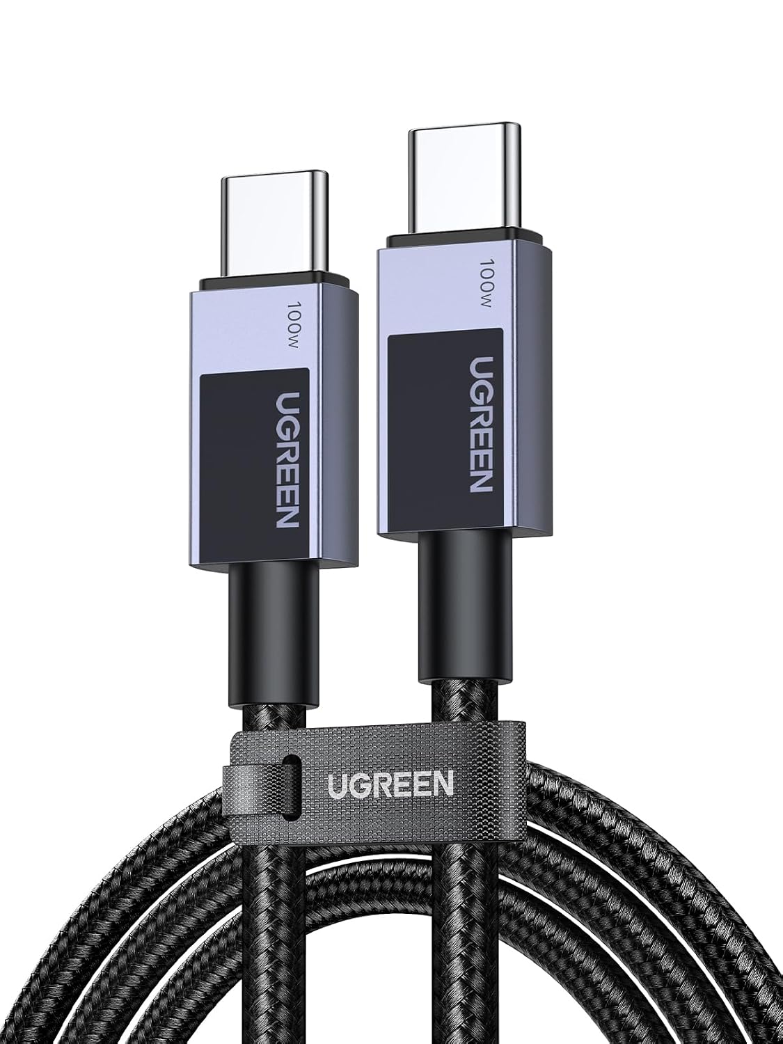 Cable-USB-C-UGREEN-de-Carga-Rápida-100-W-para-iPhone-iPad-y-Galaxy-portada