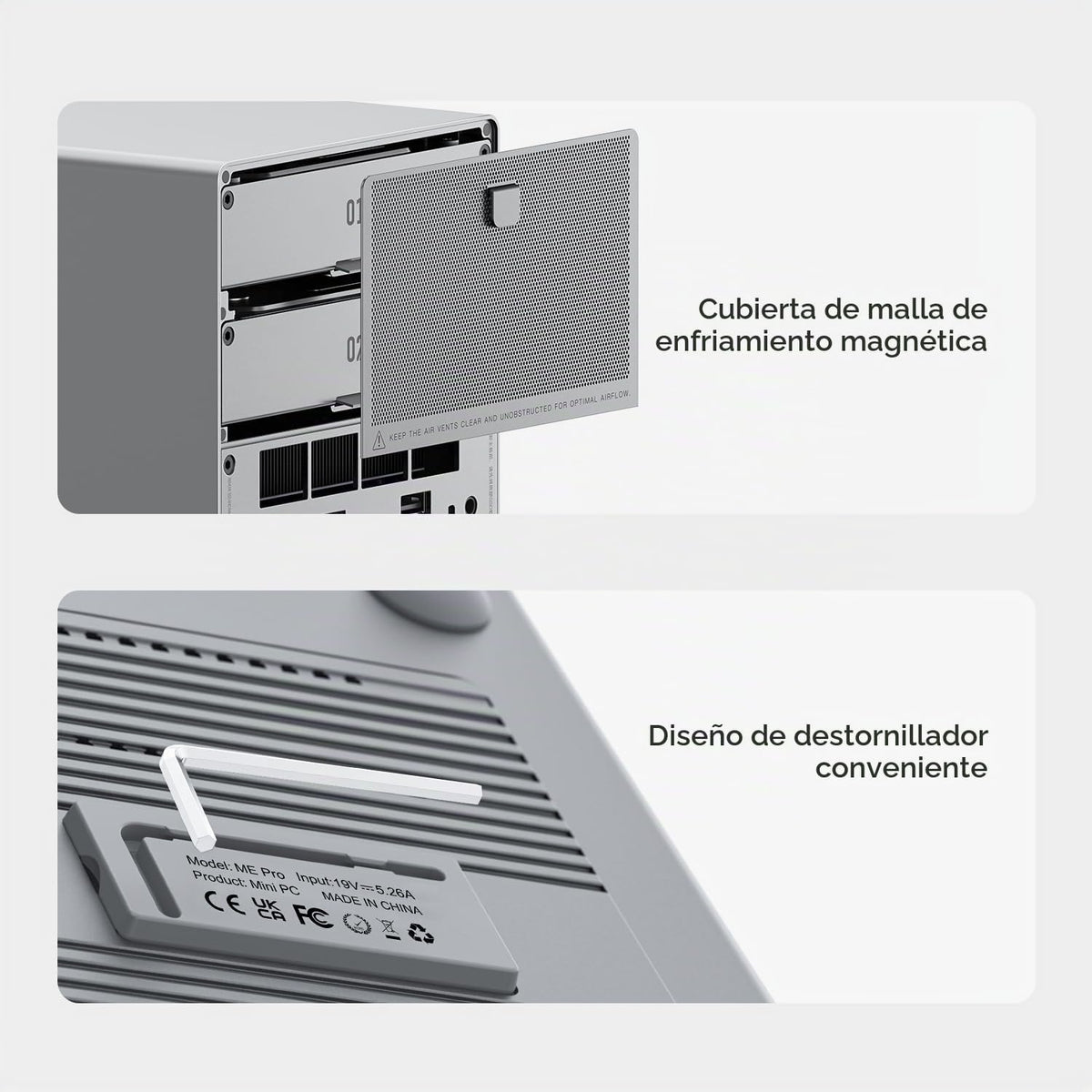 Mini-PC-Beelink-ME-Pro-12-GB-RAM-128-GB-SSD-con-Intel-N95-y-Windows-11-7