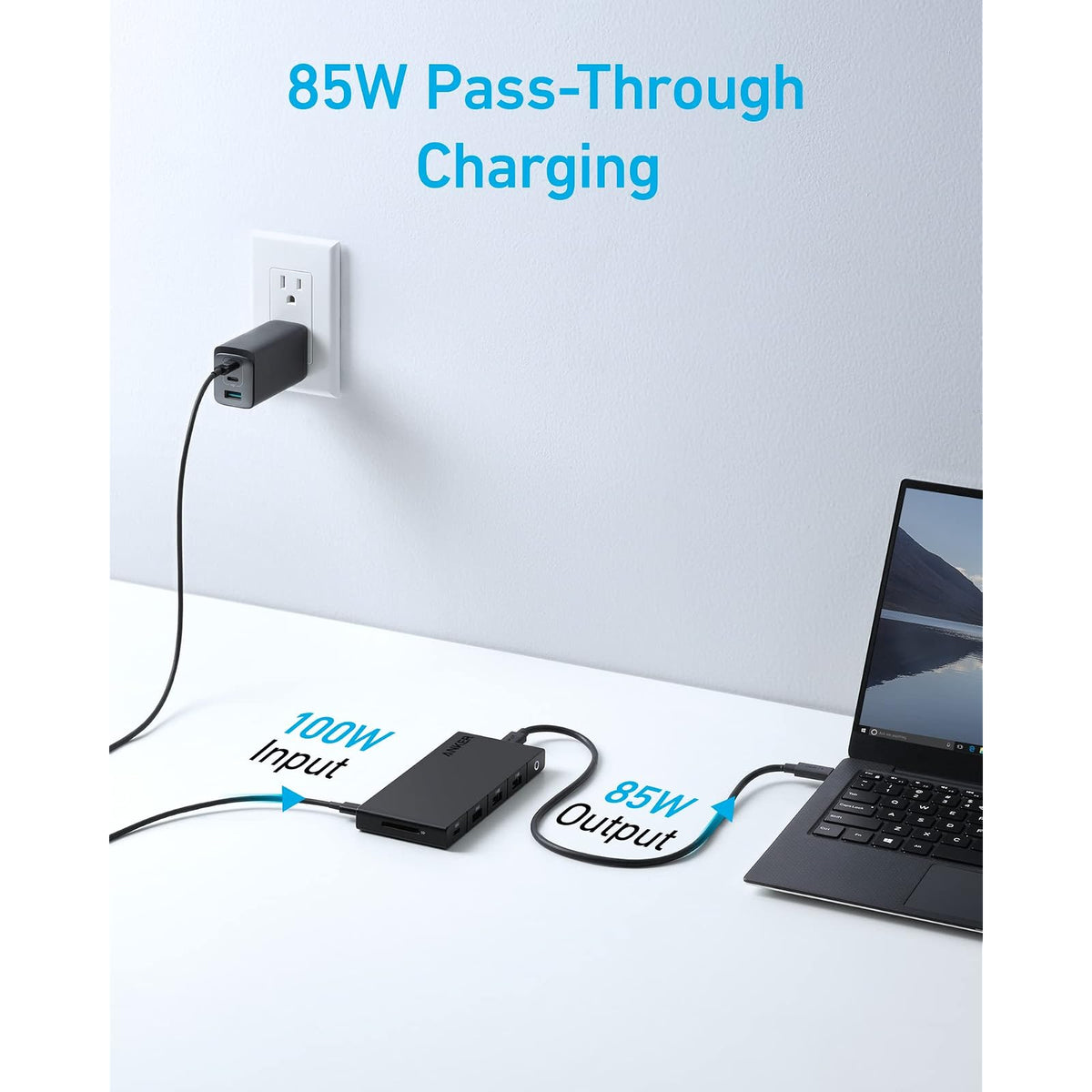 Hub USB Anker USB C 364 (10 en 1, HDMI 4K dual) - vista 5