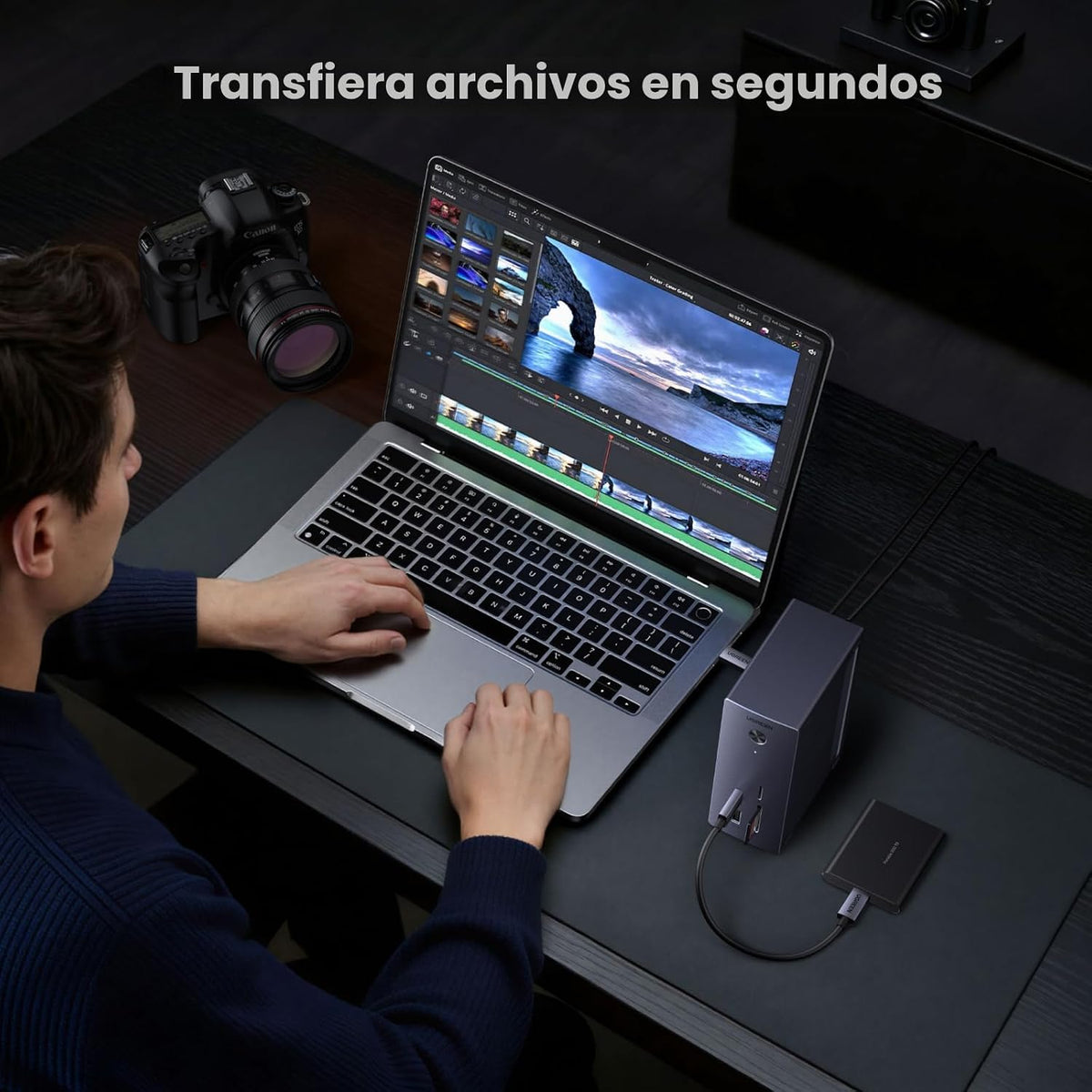 Estación-de-Acoplamiento-UGREEN-Revodok-10-en-1-con-Ranura-NVMe-y-HDMI-4K-60Hz-6