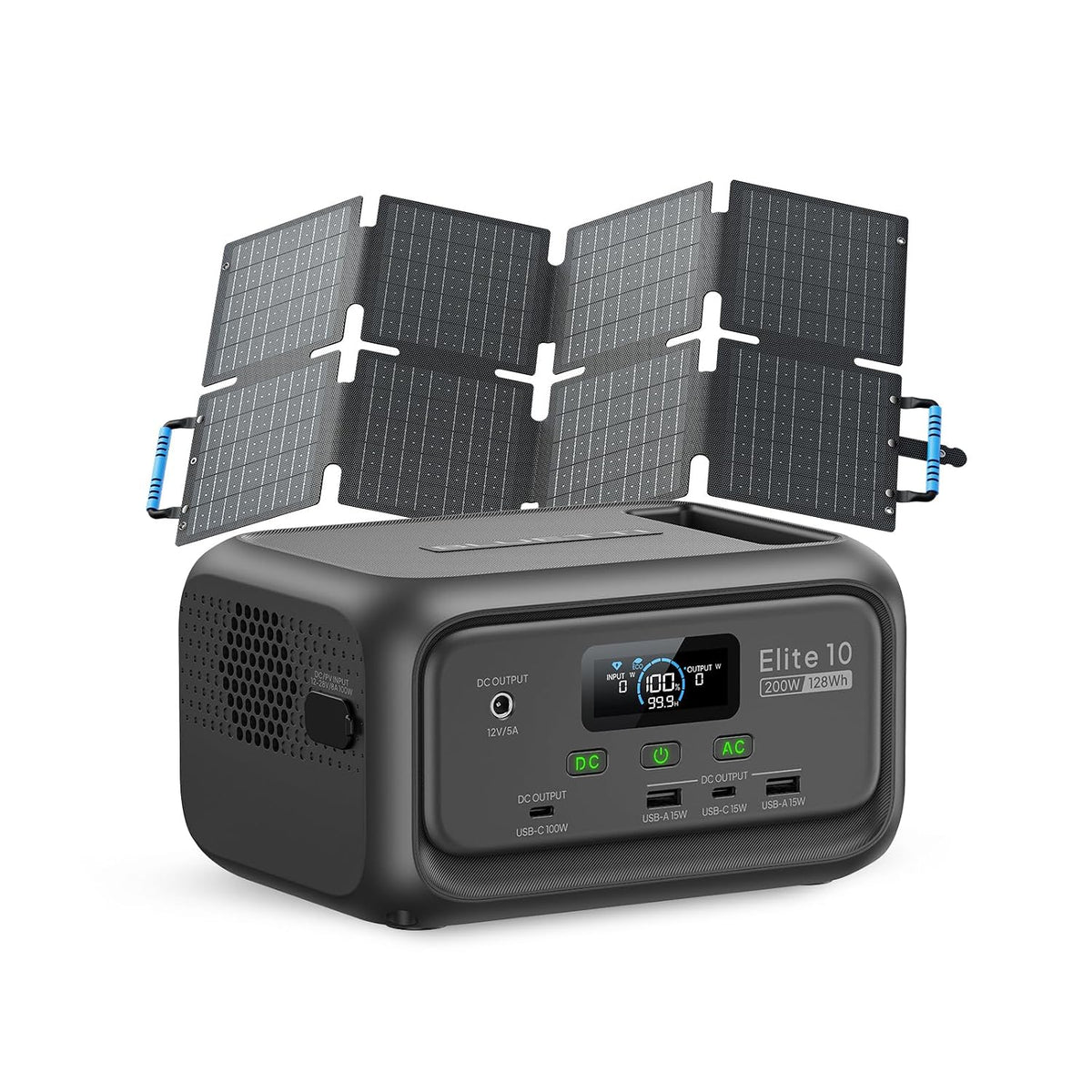 Estación de Energía Portátil BLUETTI Elite 10, 128 Wh, 200 W