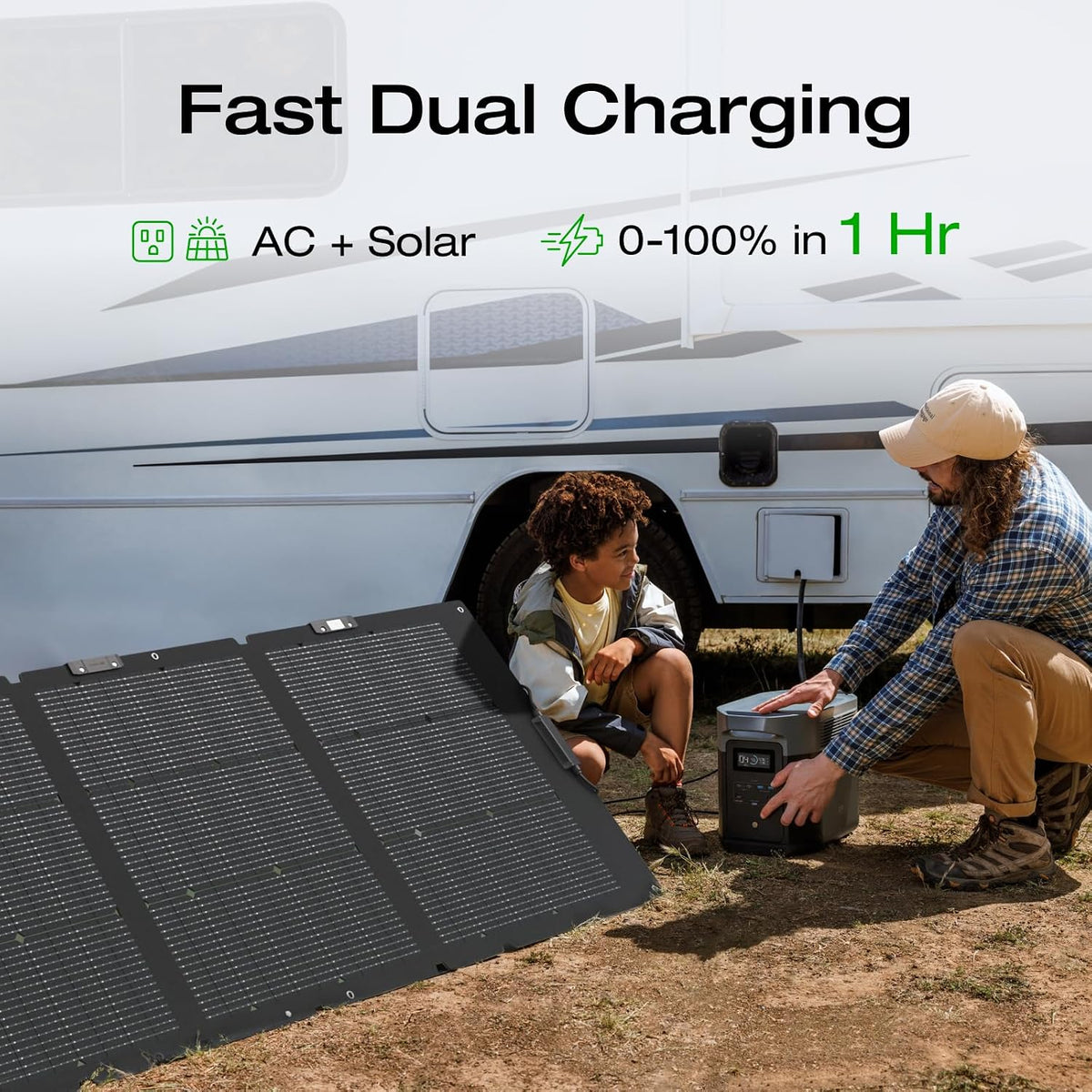 Estacion-de-Energia-Portatil-EcoFlow-DELTA-2-Max-2048-Wh-2400-W-con-2-Paneles-Solares-de-2-uso