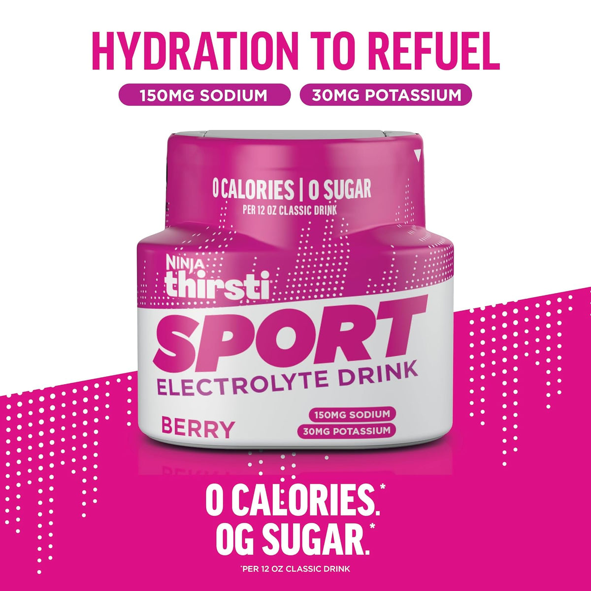 Cápsulas de Sabor Ninja Thirsti Berry Deportivo con Electrolitos - vista 4