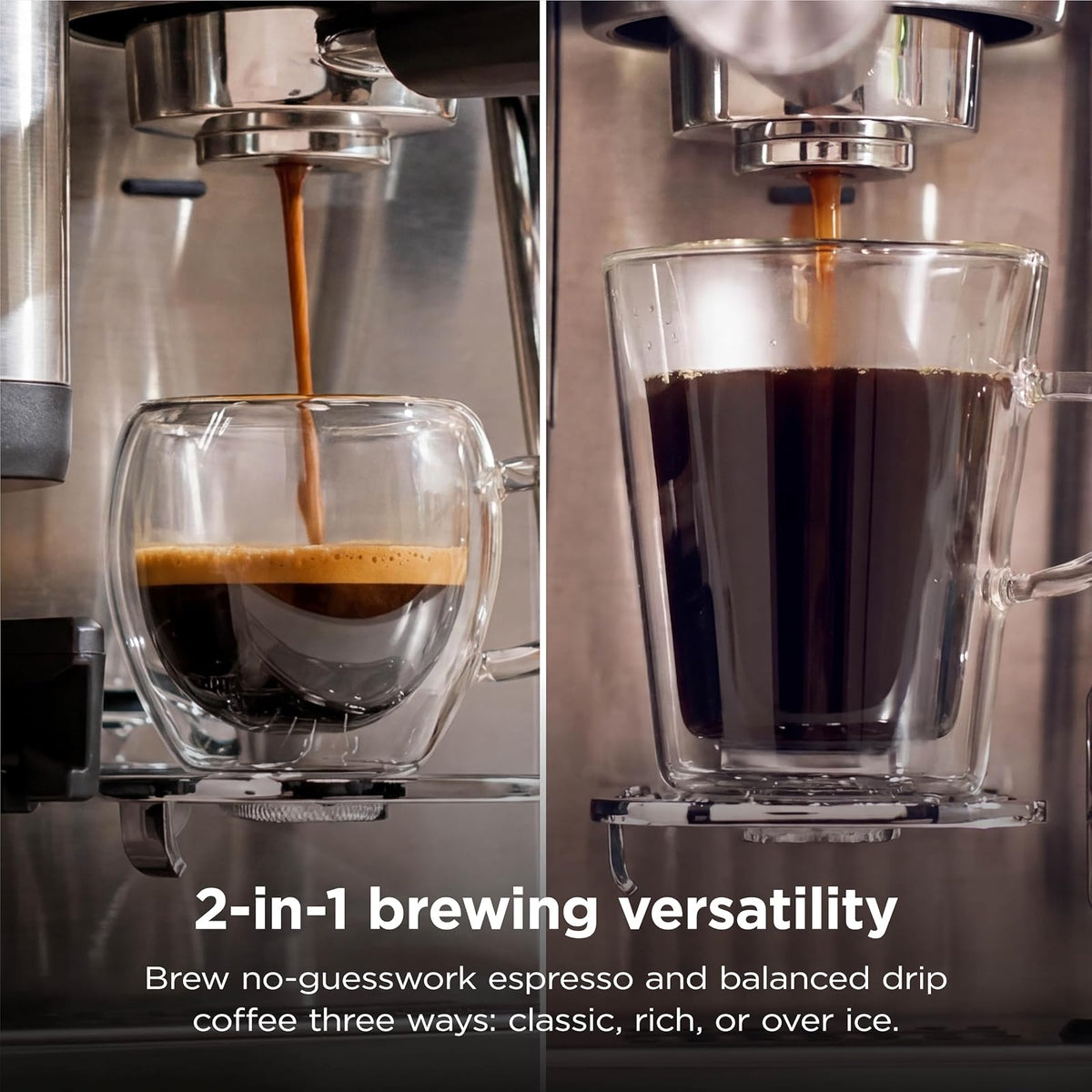 Cafetera Ninja Luxe Café Mini Plus 2 en 1 con AutoFroth ES351 - vista 8