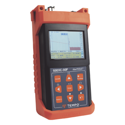 OTDR para pruebas en Enlaces de Fibra Tempo 930XC-30F-APC-SC