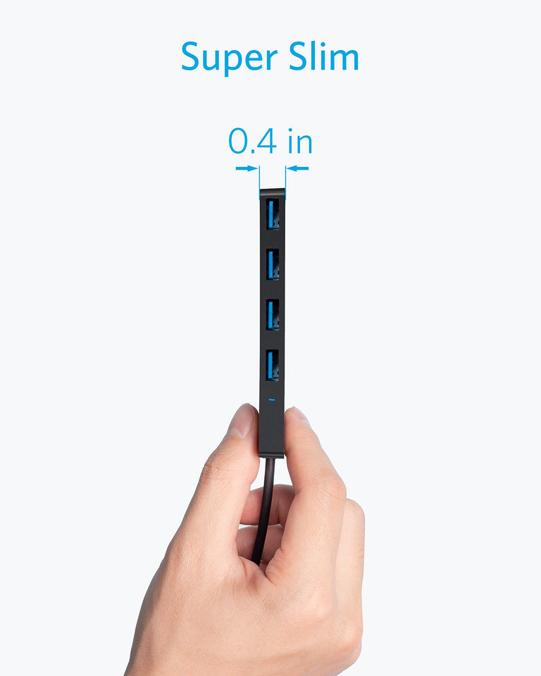 Hub USB Anker USB-C a 4 Puertos USB 3.0