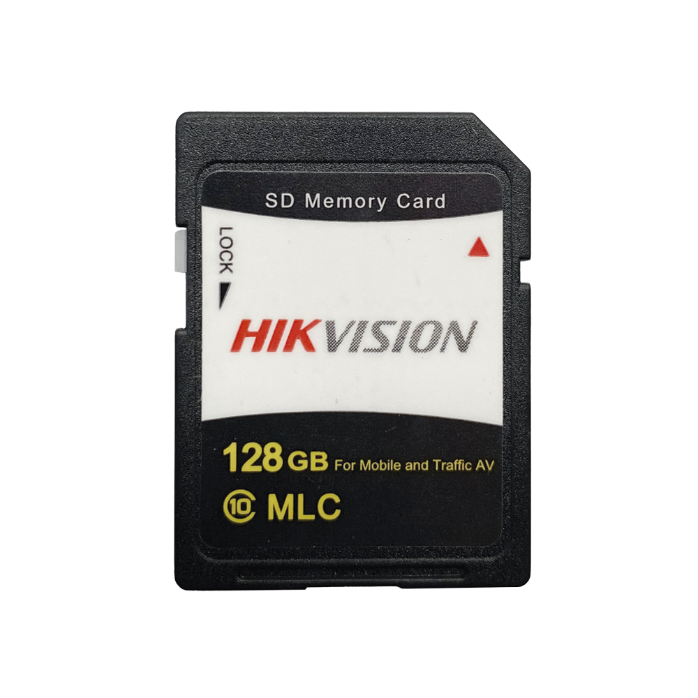 Memoria SD Hikvision - Clase 10 de 128 GB - Especializada Para Soluciones Moviles - Compatibles MDVR HIKVISION - AEDF5SD