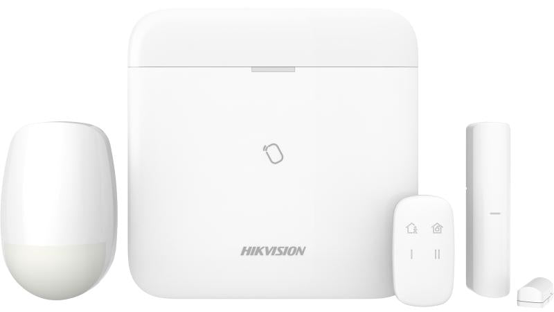 Alarma Hikvision - Soporta 96 Zonas - Lector de Tag integrado - 3G - 4G, Wi-Fi y Ethernet - DS-PWA96-KIT-WB