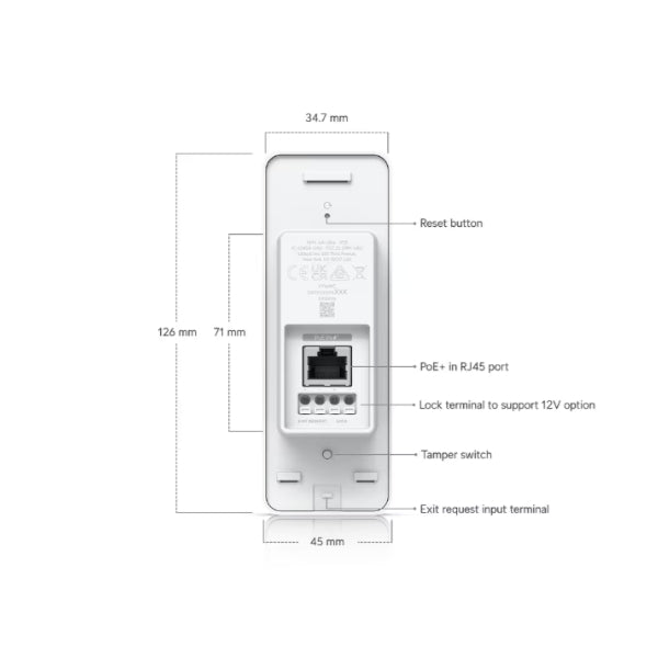 Acceso-a-Puertas-Ubiquiti-Uni-Fi-Access-Ultra-Reader