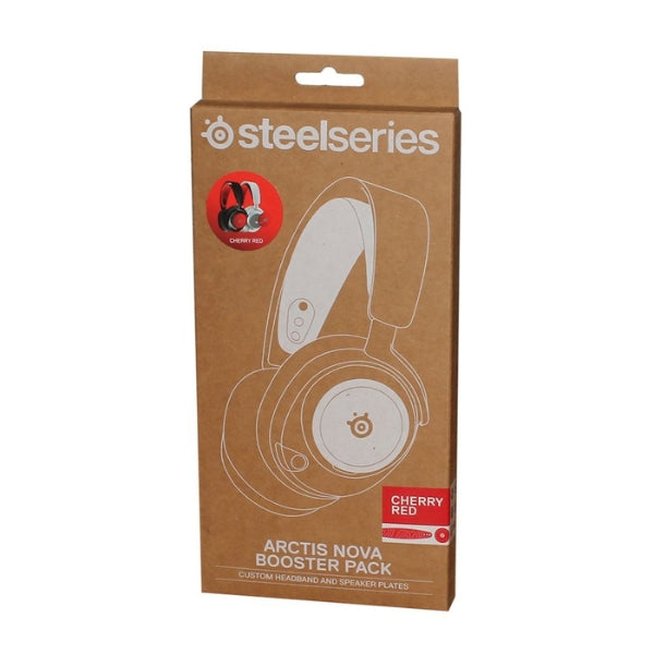 Accesorio - Gaming - SteelSeries - Arctis - Nova - Booster - Pack - Cherry - Red - 60392 - Rojo