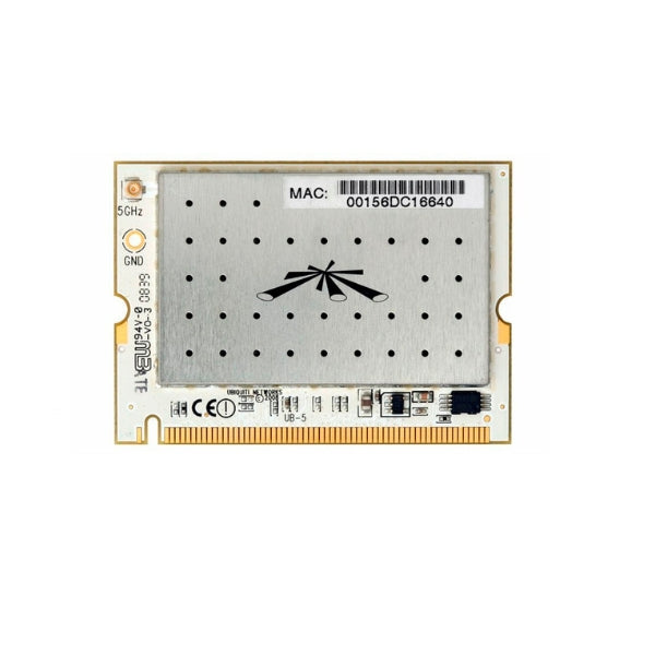 Accesorio-Ubiquiti-UB-5-Radio-mini-PCI-5GHz-Hi-Reliability,-bajo-costo,-Protección-RF-ESD/EMP-y-soluciones