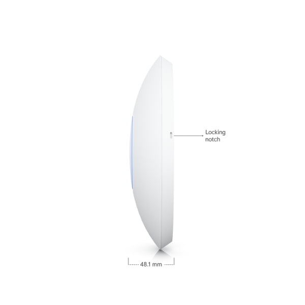 Access-Point-Ubiquiti-UniFi-U6-Enterprise-WiFi-6E-Tri-Band-2,5GbE-PoE+Cobertura-140 m²