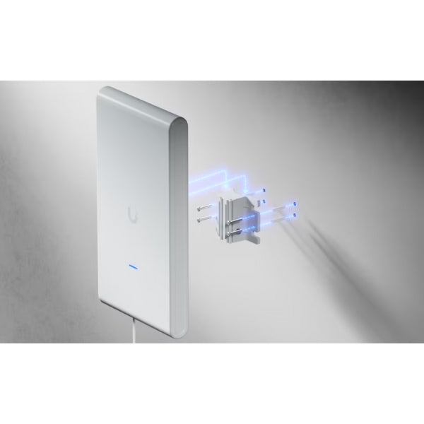Access-Point-Ubiquiti-UniFi-U6-Mesh-Pro-WiFi-6-Dual-Band-IPX6-PoE-para-Interior-Exterior