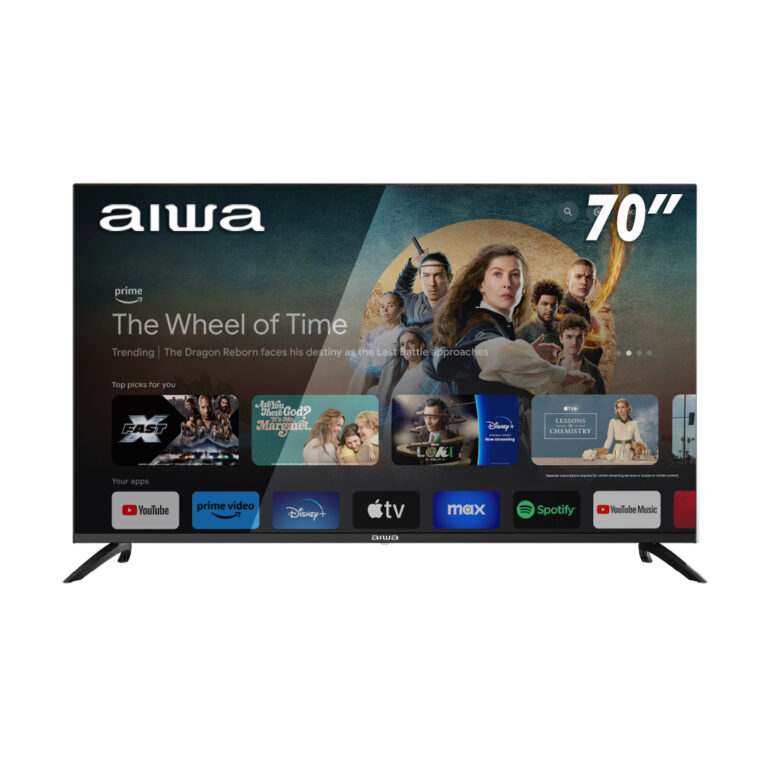 Televisor Aiwa 70″ QLED – Google TV / AW70B4QFG