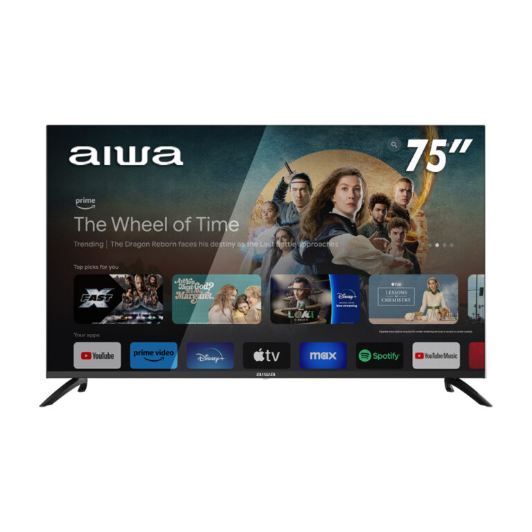 Televisor Aiwa 75″ QLED – Google TV / AW75B4QFG