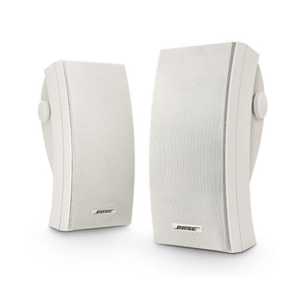 Altavoces-Ambientales-para-Exteriores-Bose-251-en-Blanco-Paquete-de-2-Pares-con-Cable-de-Altavoz-de-100-pies