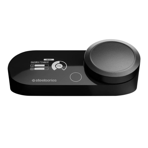 Amplificador - Gaming - SteelSeries - GameDAC - Gen - 2 - Hi-Res - Audio - DAC - 96KHz - 24-bit - 3.5mm - USB - 60262 - Negro