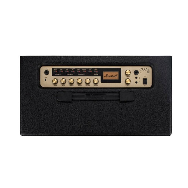 Amplificador-combo-para-guitarra-Marshall-CODE50-50W-digital-con-efectos-y-más-de-100-presets-editables-Negro