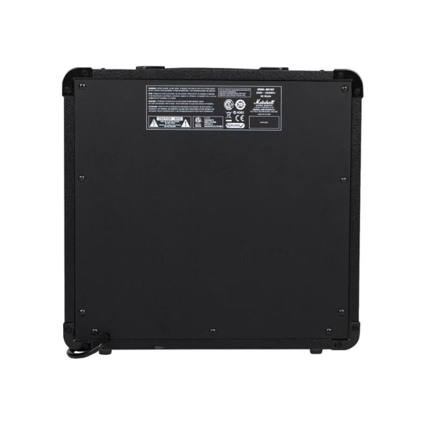 Amplificador-combo-para-guitarra-Marshall-MG15GFX-15W-con-efectos-digitales,-reverb-y-ecualizador-de-3-bandas-Negro