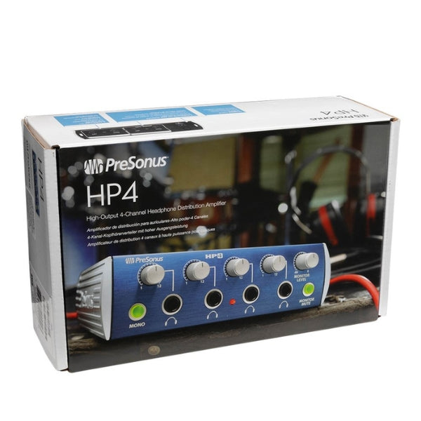 Amplificador-de-Auriculares-PreSonus-HP4-4-Channel-Headphone-Amplifiers-Azul-2777400203
