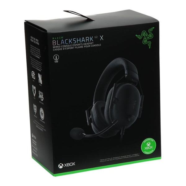 Audífono Gaming Razer BlackShark V2 X Xbox Cableado 50mm - Negro - RZ04-03240900-R