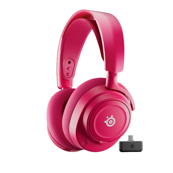 Audífono - Gaming - SteelSeries - Arctis - Nova - 7P - Wireless - Gen - 2 - PlayStation - Inalámbrico - Bluetooth - 5.0 - 2.4GHz - 40mm - 54 - Horas - 61746 - Magenta