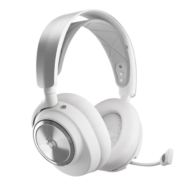 Audífono - Gaming - SteelSeries - Arctis - Nova - Pro - Omni - Wireless - Inalámbrico - Bluetooth - 5.0 - 2.4GHz - Base - Station - 2 - Baterías - 40mm - 61722 - Blanco