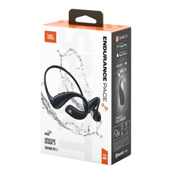 Audífono JBL Endurance Pace Open-Ear Sport Bluetooth Wireless Earbuds - Negro - JBLENDUPACEBLKG