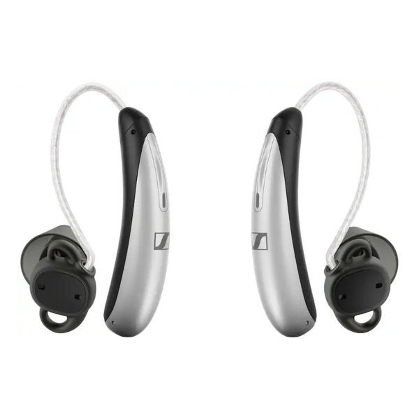 Audífono-OTC-Sennheiser-All-Day-Clear-Slim-–-Self-Fitting-Hearing-Aid,-All-Day-Wear-&-Bluetooth-Gray