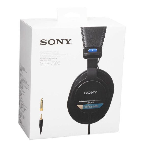 Audífono Sony Professional Stereo Monitor Headphones - Negro - MDR7506